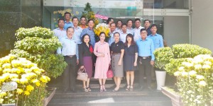 Hiệp Hội Doanh Nghiệp TPHCM đến thăm & chúc Tân Xuân Hội Doanh Nghiệp Quận Tân Phú