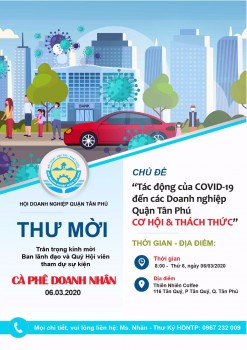 THƯ MỜI CÀFE DOANH NHÂN