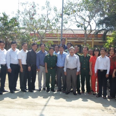Chúc Tết 2015 Bộ đội đồn Biên phòng 558 - Huyện Cần Giờ